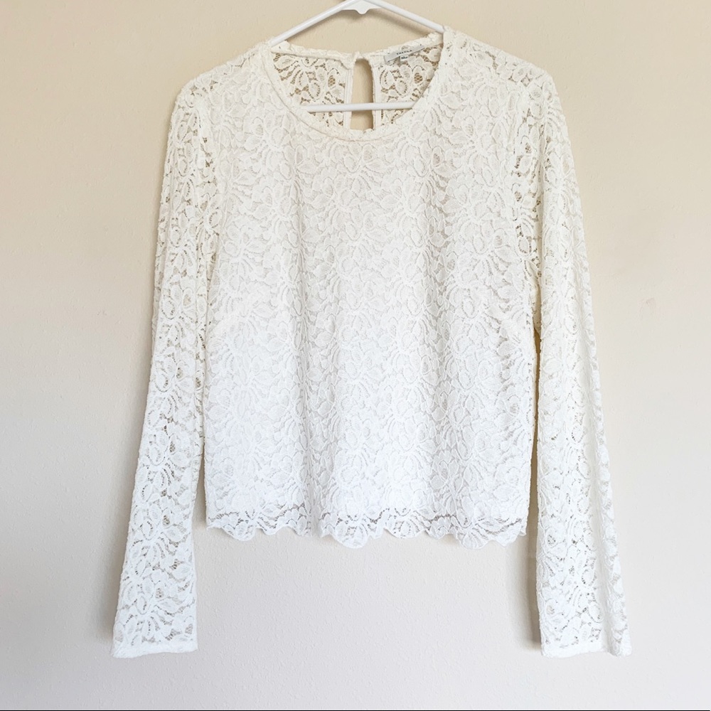 Aritzia Talula Lace Blouse